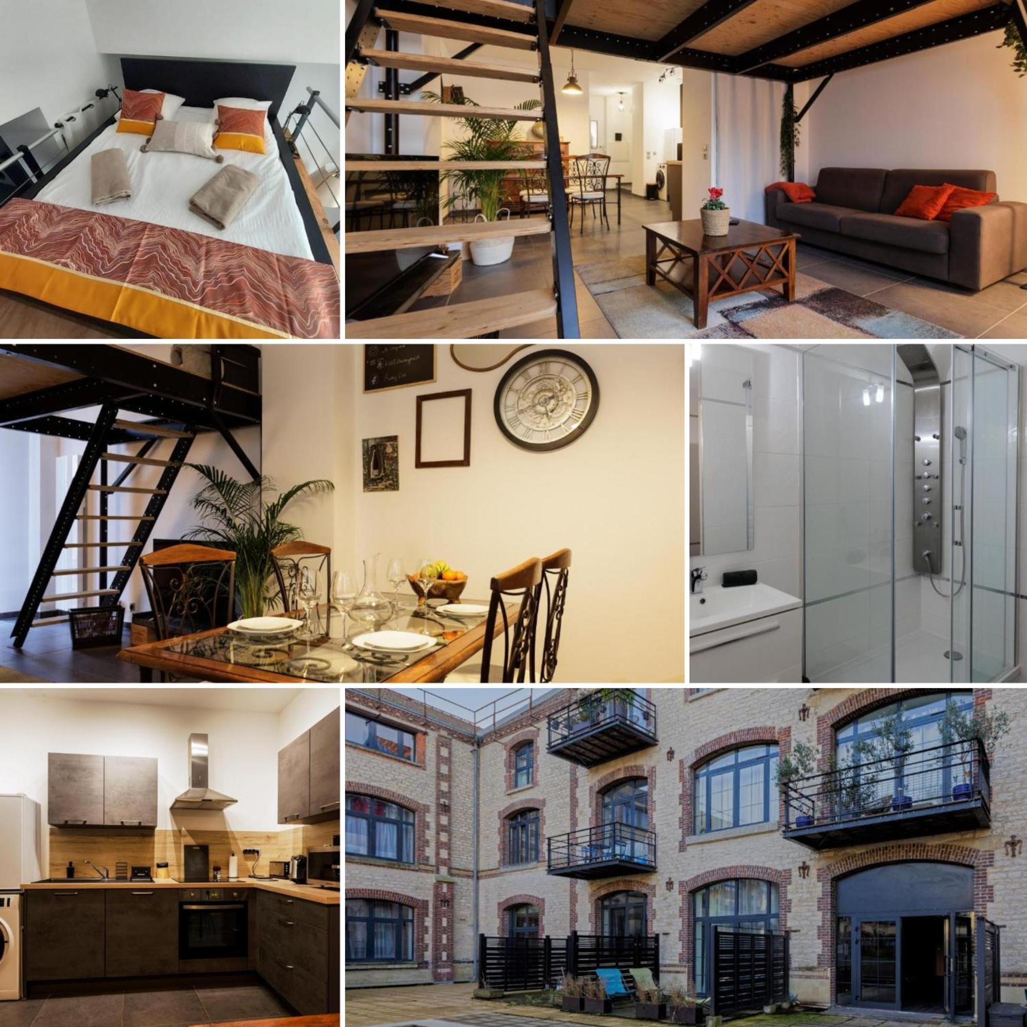 Manhattan Loft - Centre - 5 Mn A Pied Gare - Parking Prive - Patio Troyes Exterior photo